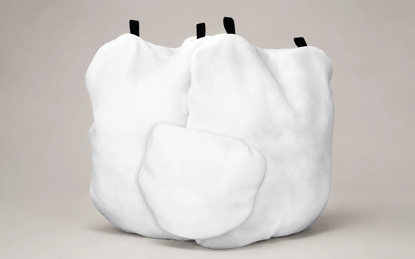 EasyPillow 腿部填充枕與 EasyBelly 腹部填充枕實品